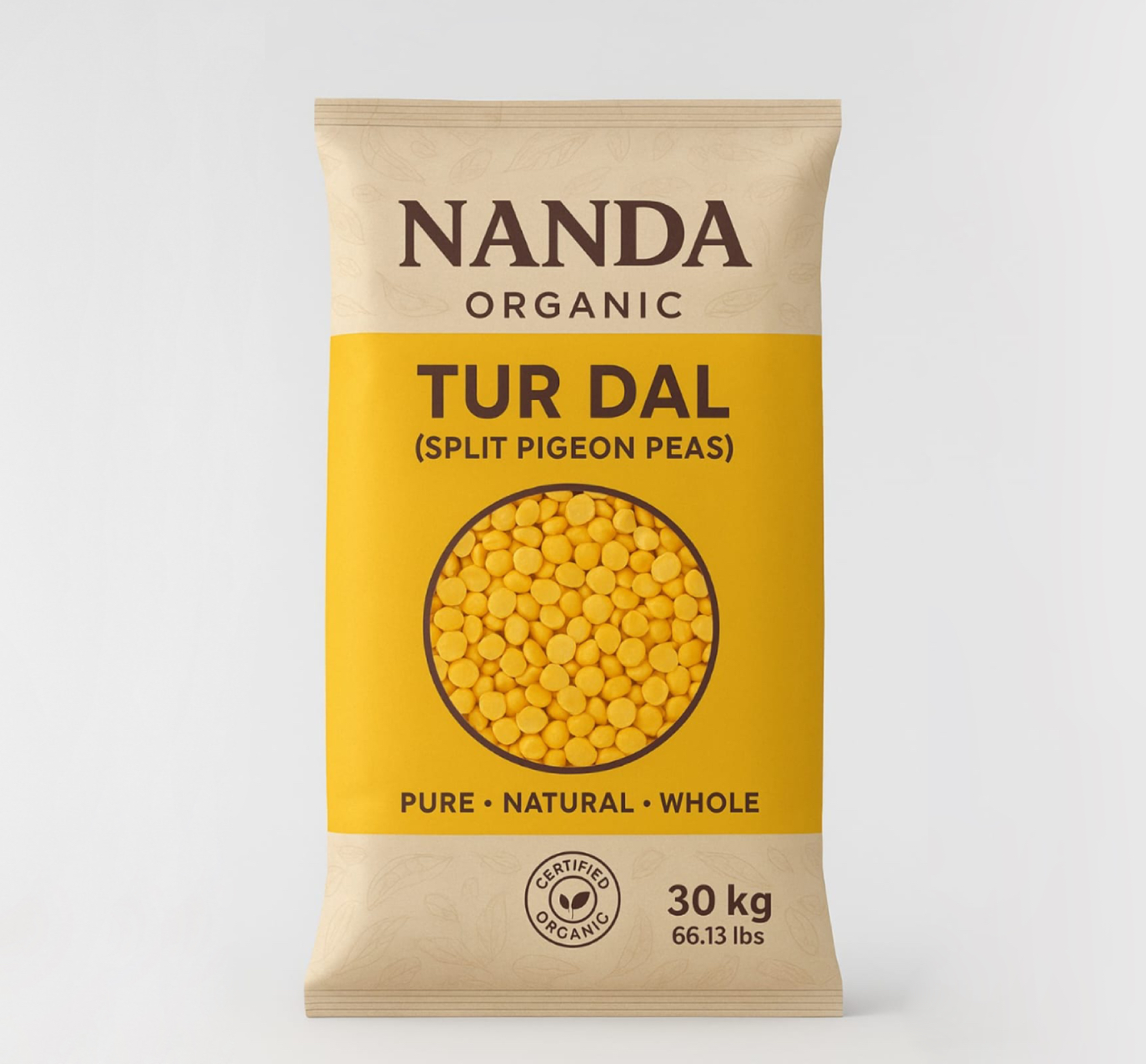 Split Pigeon Peas (Toor Dal) - Premium Quality