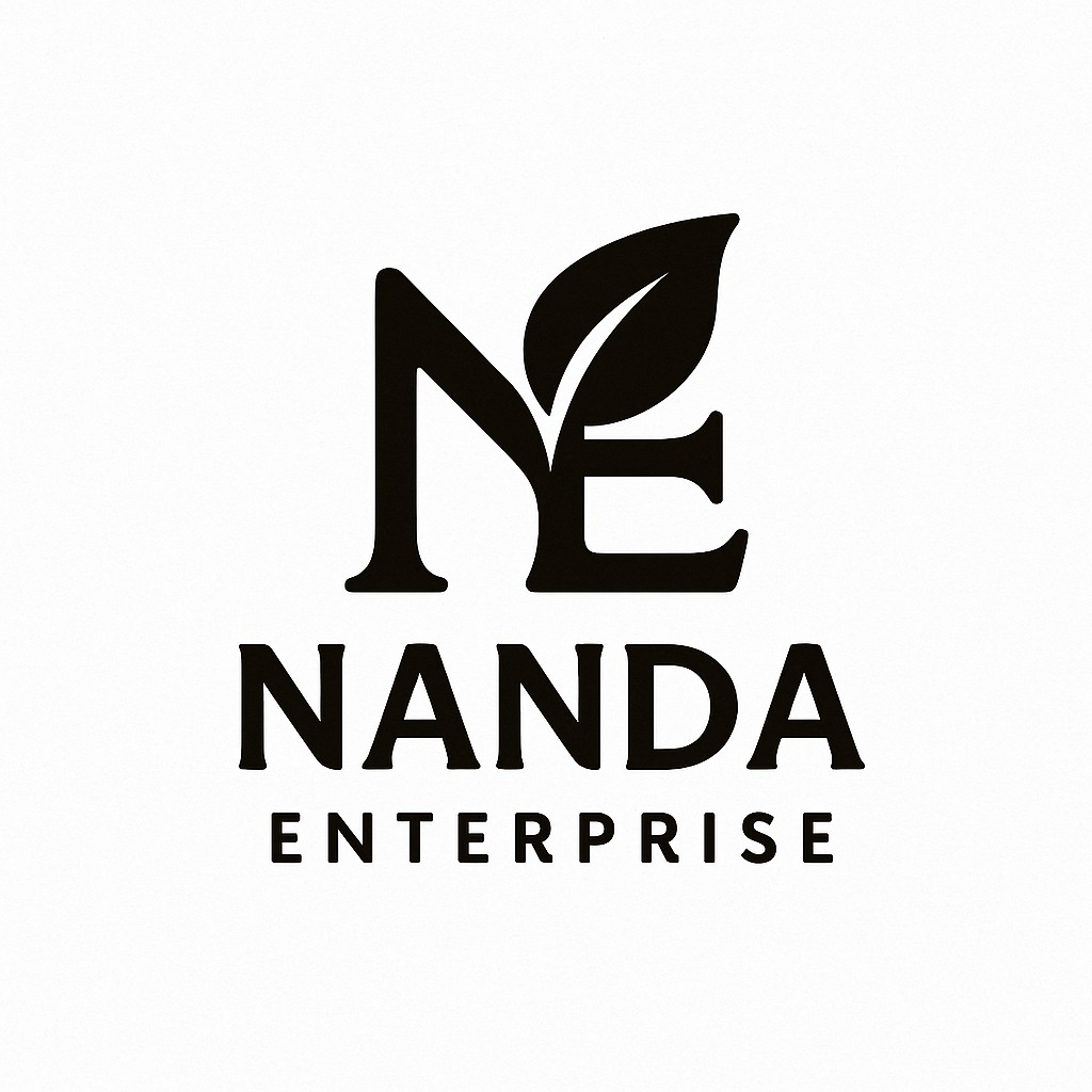 Nanda Enterprise Logo - Premium Pulses and Agricultural Products